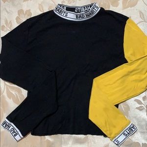 Long Sleeve “Bad Habits” Shirt